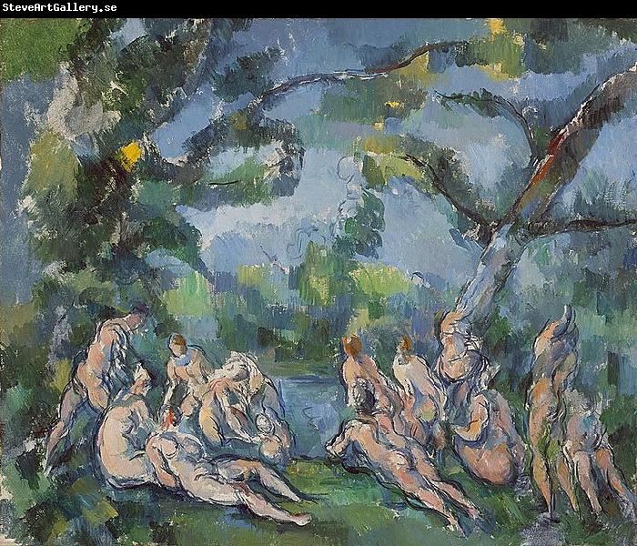 Paul Cezanne Badende